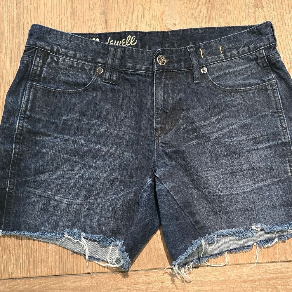 Madewell #77388 Denim Cut Off Shorts sz 27 - Picture 1 of 8